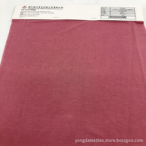 Professional Compact Siro Knitted Sports Jersey Fabric